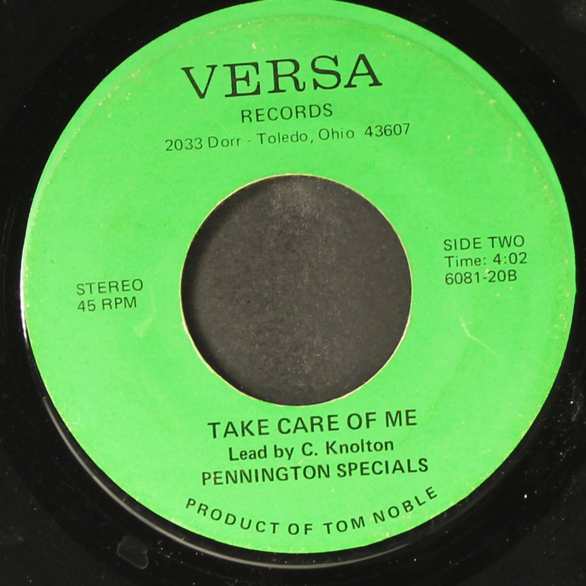 take care of me / oh lord we come now by PENNINGTON SPECIALS