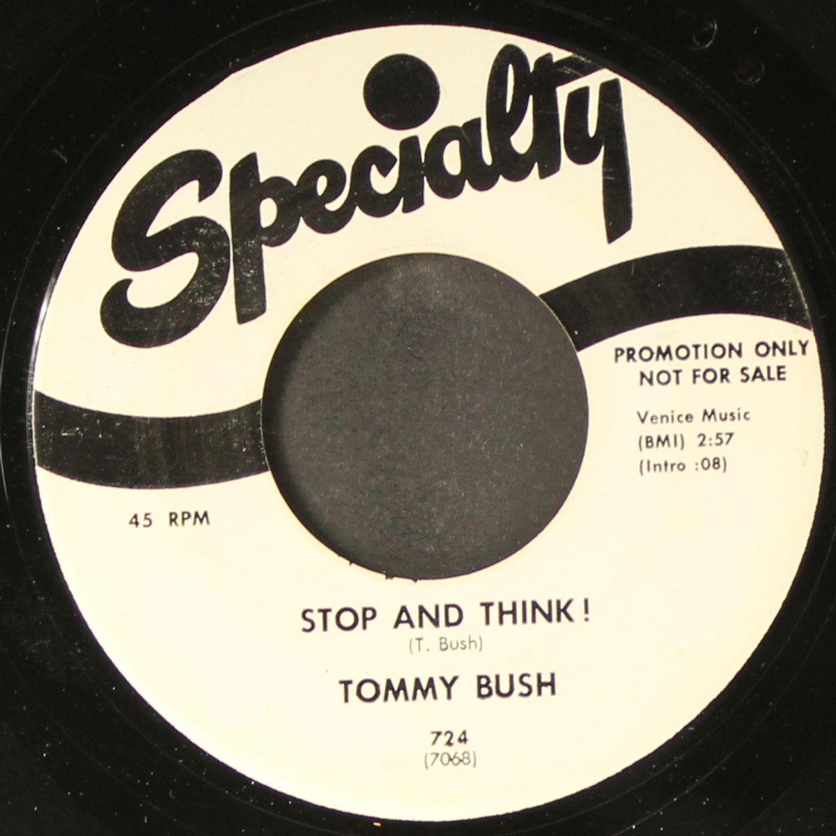 stop and think! / daddy's home by TOMMY BUSH