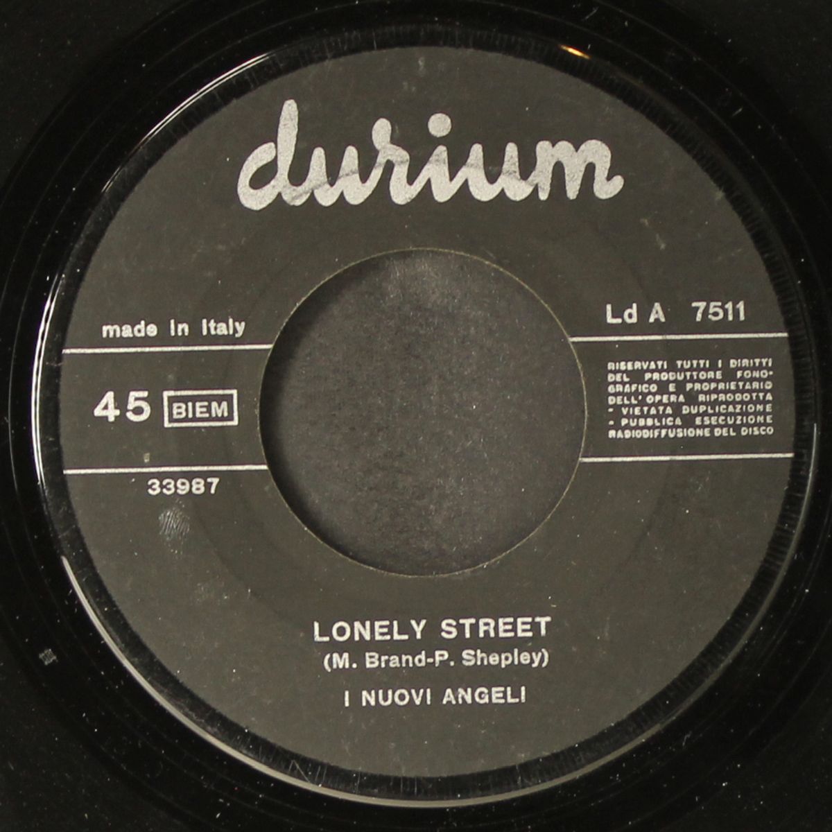 happy together / lonely street by I NUOVI ANGELI