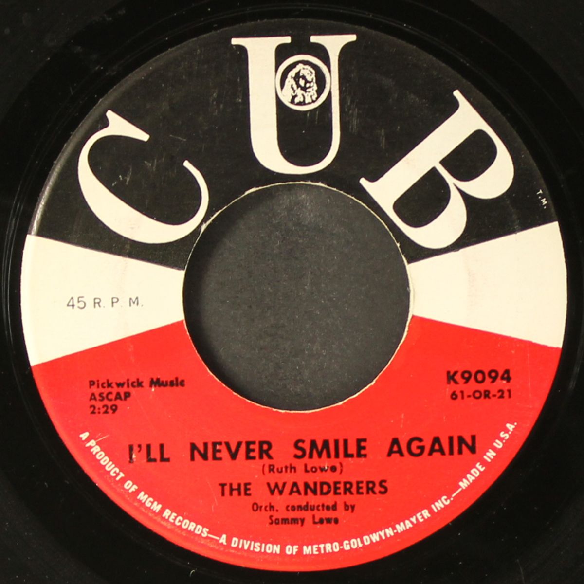 a little too long / i'll never smile again by WANDERERS
