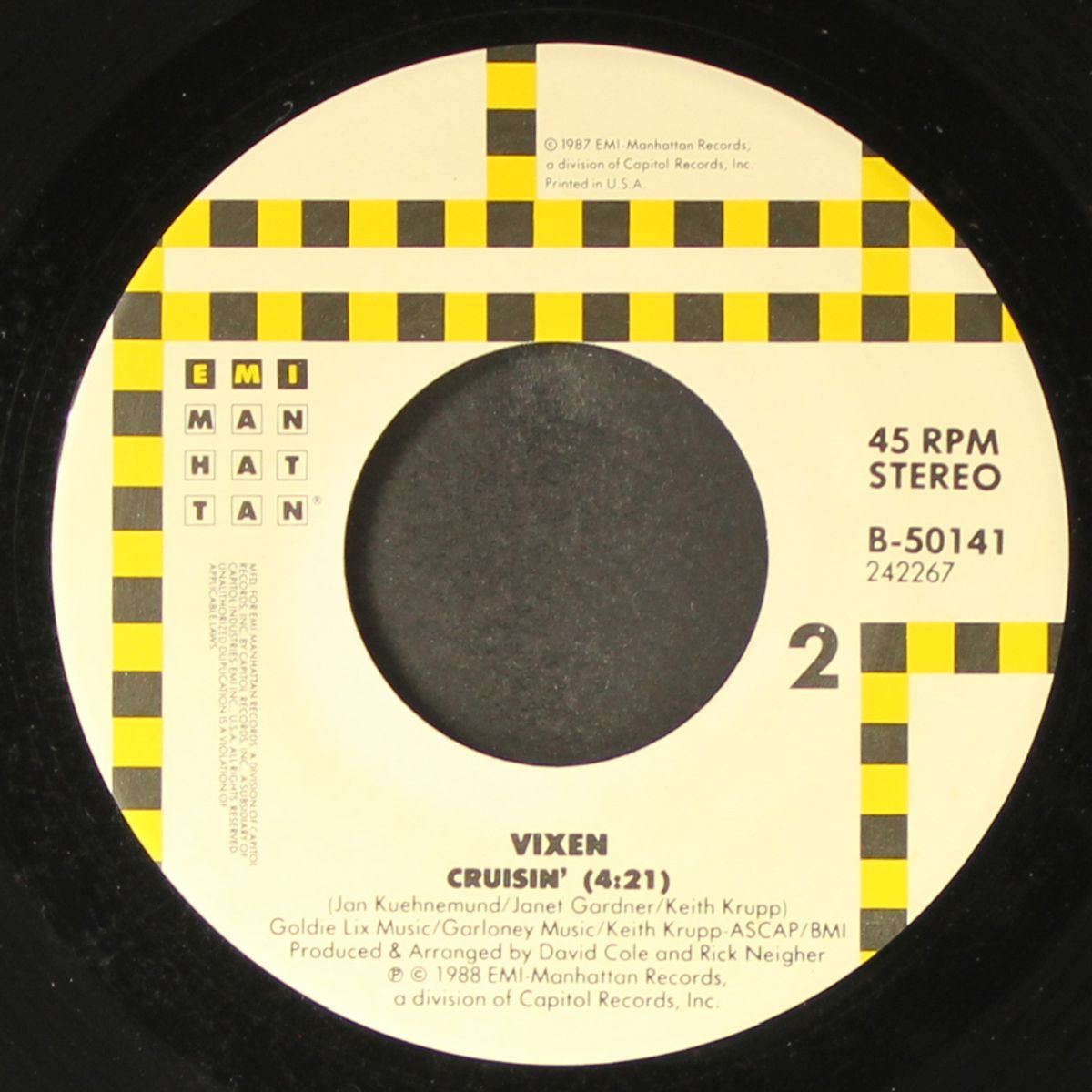 edge of a broken heart / cruisin' by VIXEN