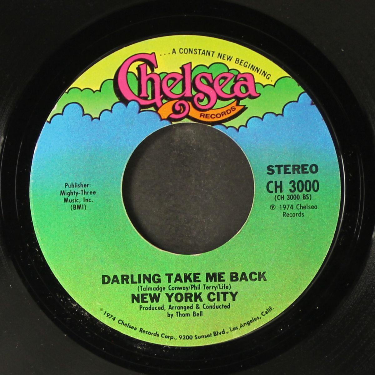 happiness is / darling take me back by NEW YORK CITY