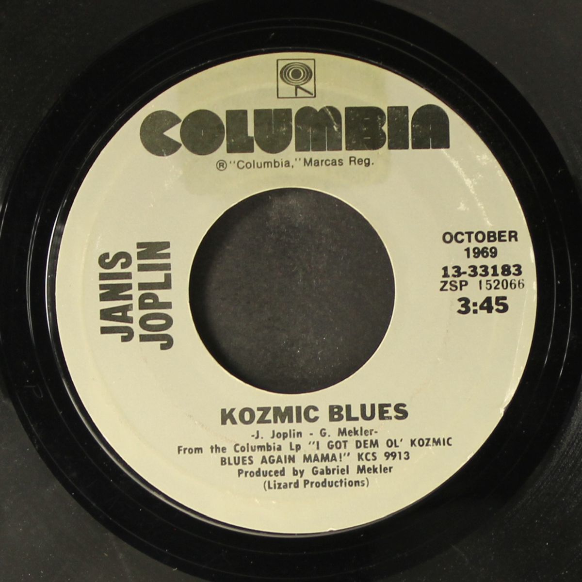 kozmic blues / piece of my heart by JANIS JOPLIN / BIG BROTHER & HOLDING COMPANY