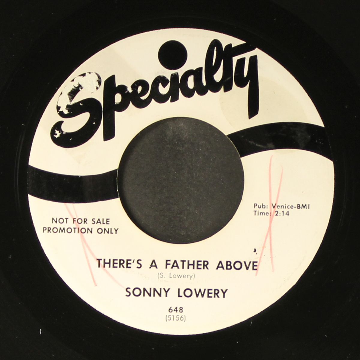 goodbye baby goodbye / there's a father above by SONNY LOWERY