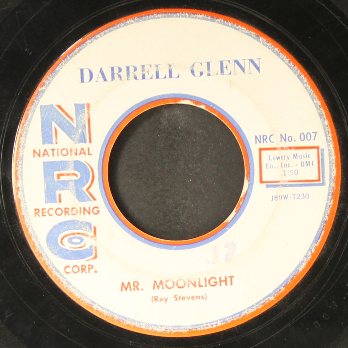 mr. moonlight / so i've been told by DARRELL GLENN