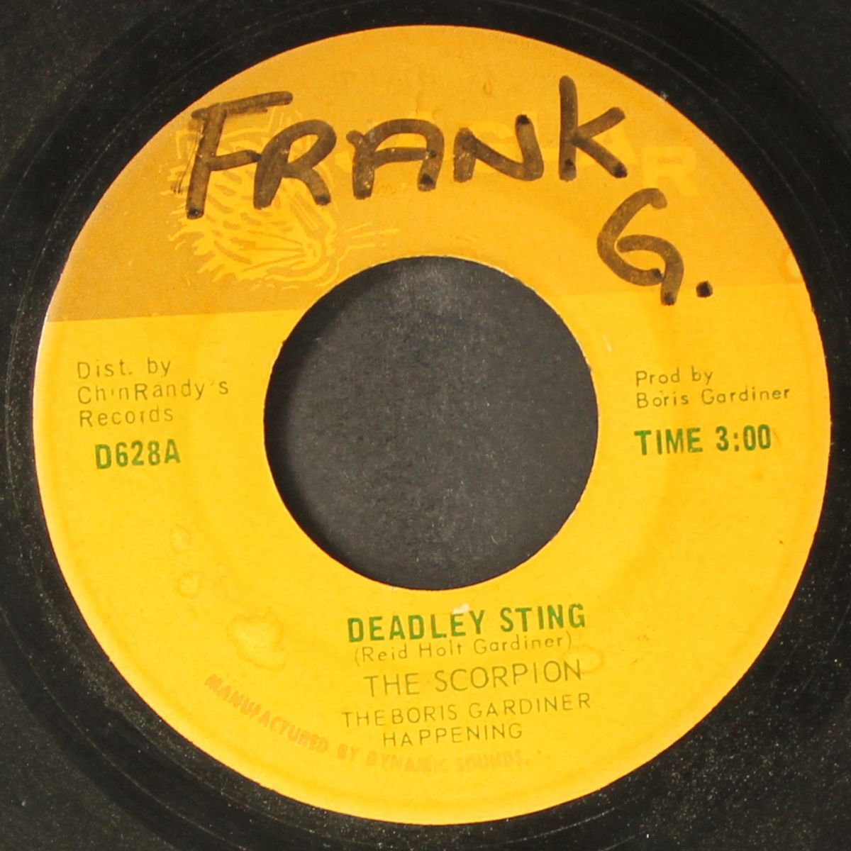 deadly sting / boing boing by SCORPION W/ BORIS GARDINER HAPPENING