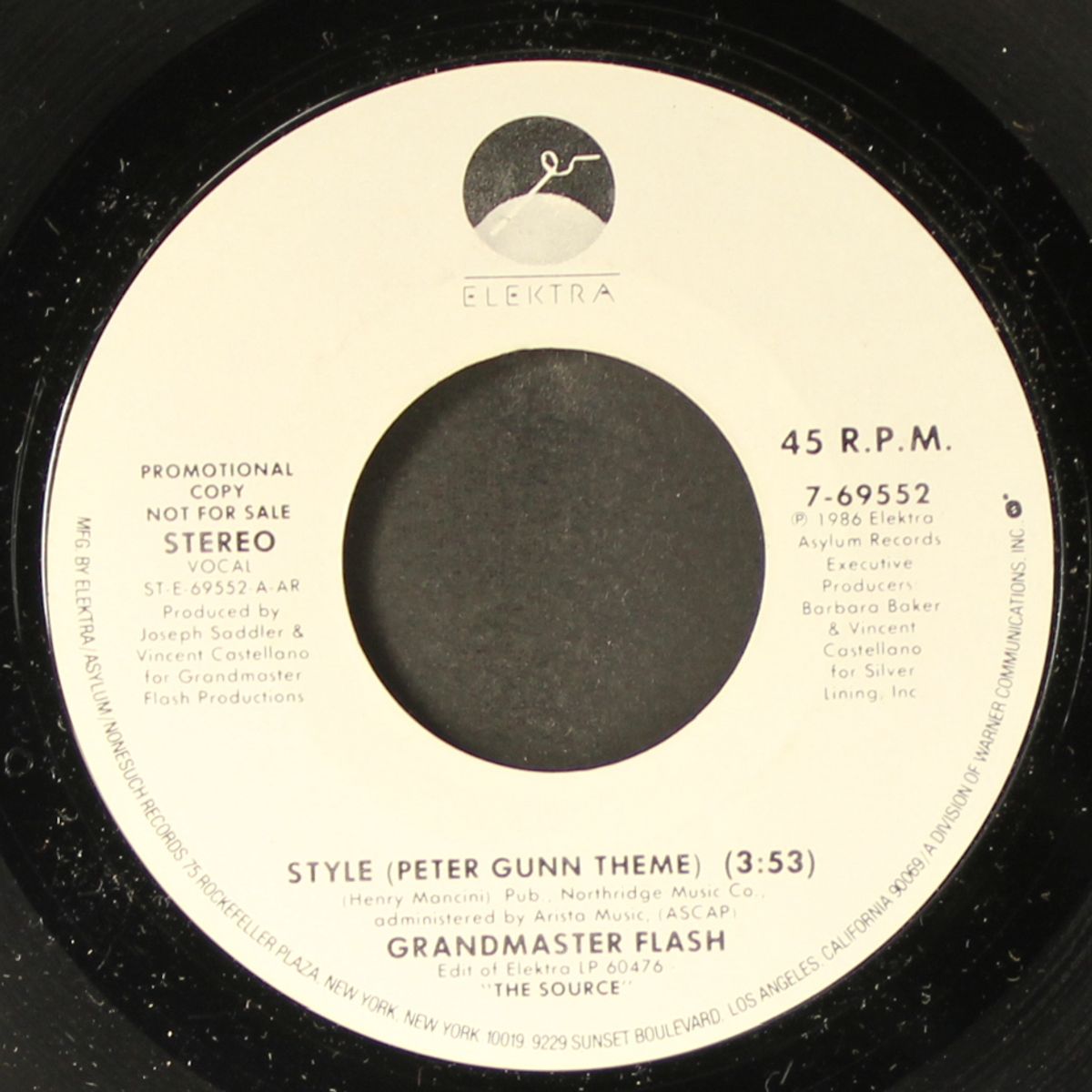 style / same by GRANDMASTER FLASH