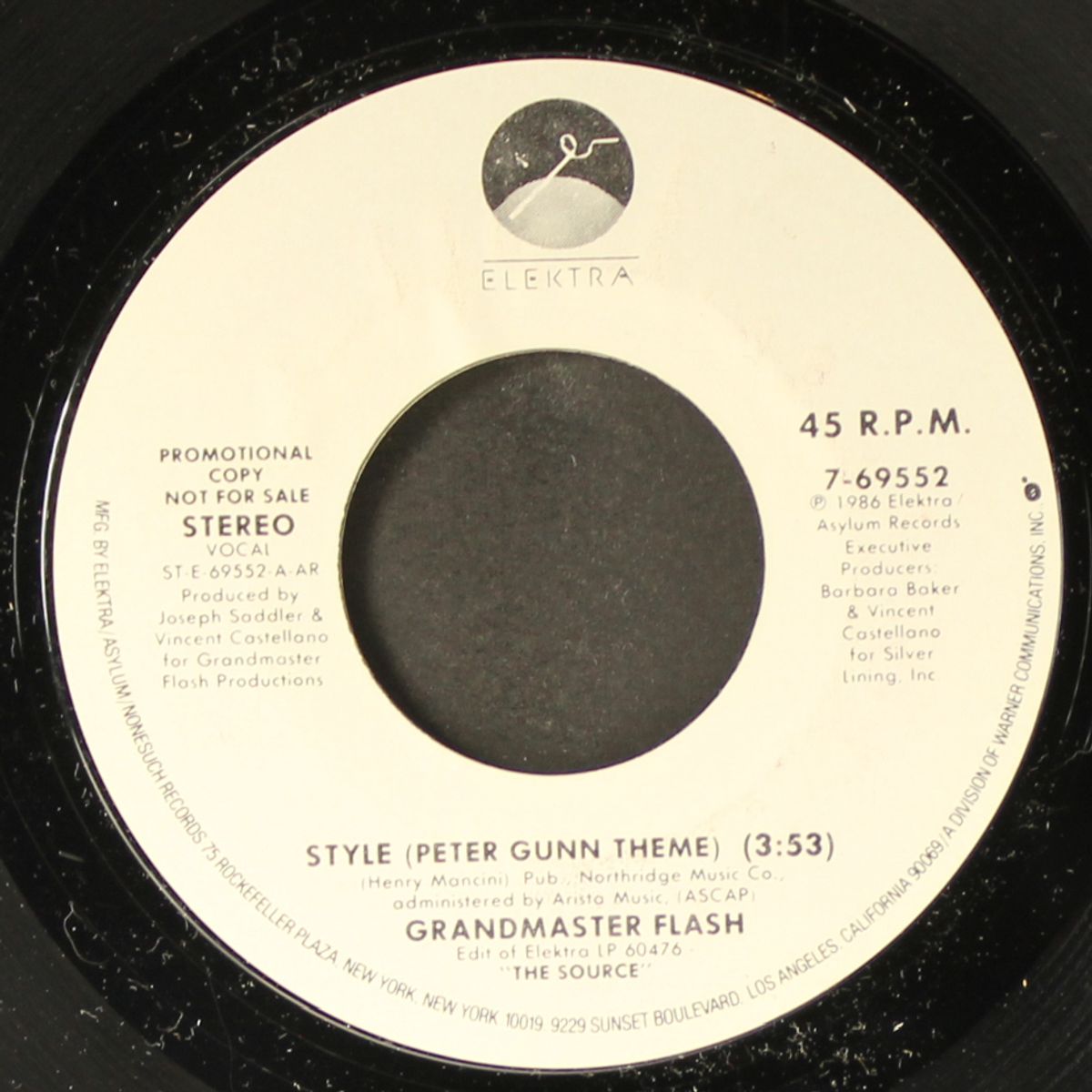 style / same by GRANDMASTER FLASH