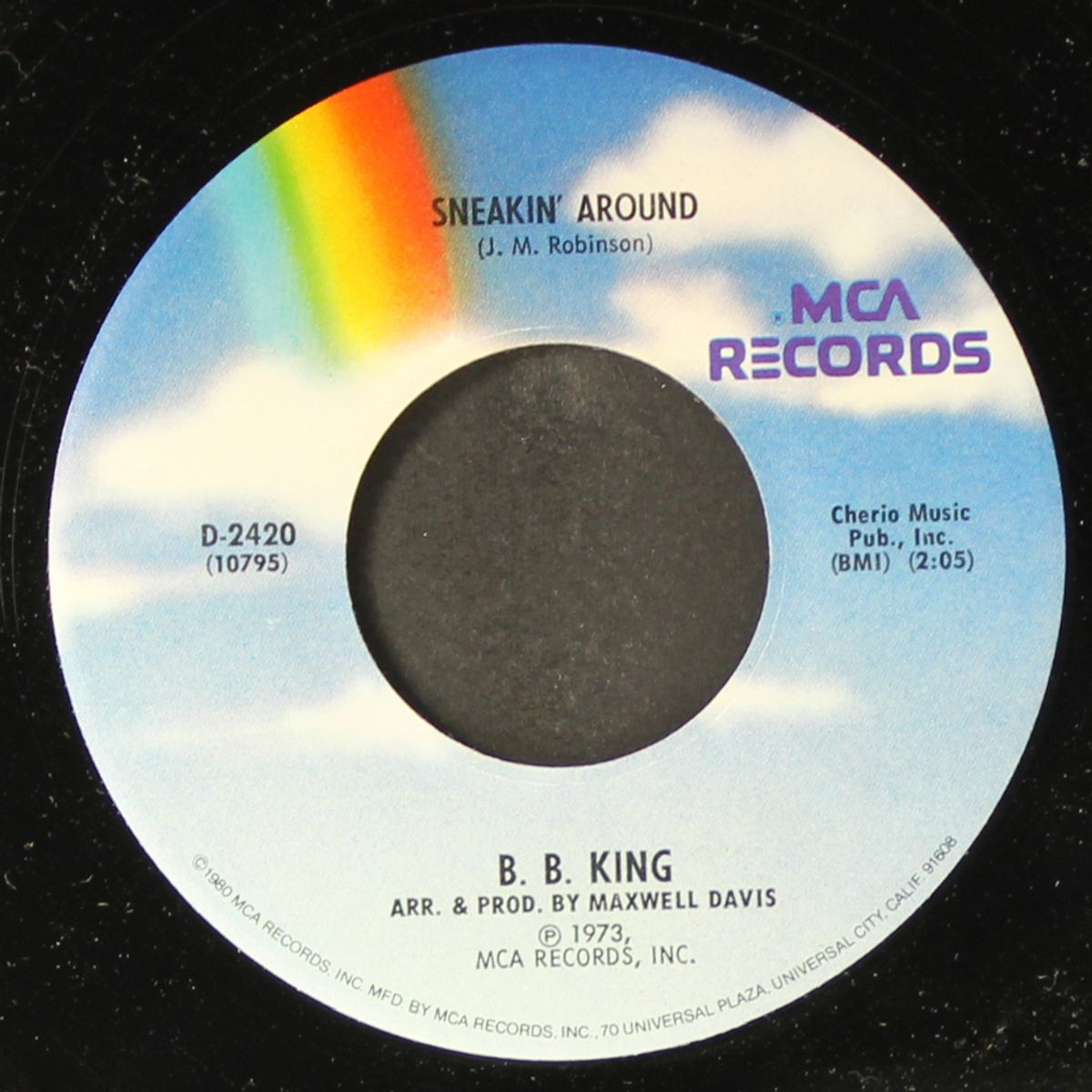 sneakin' around / i don't want you cuttin' off your hair by B.B. KING