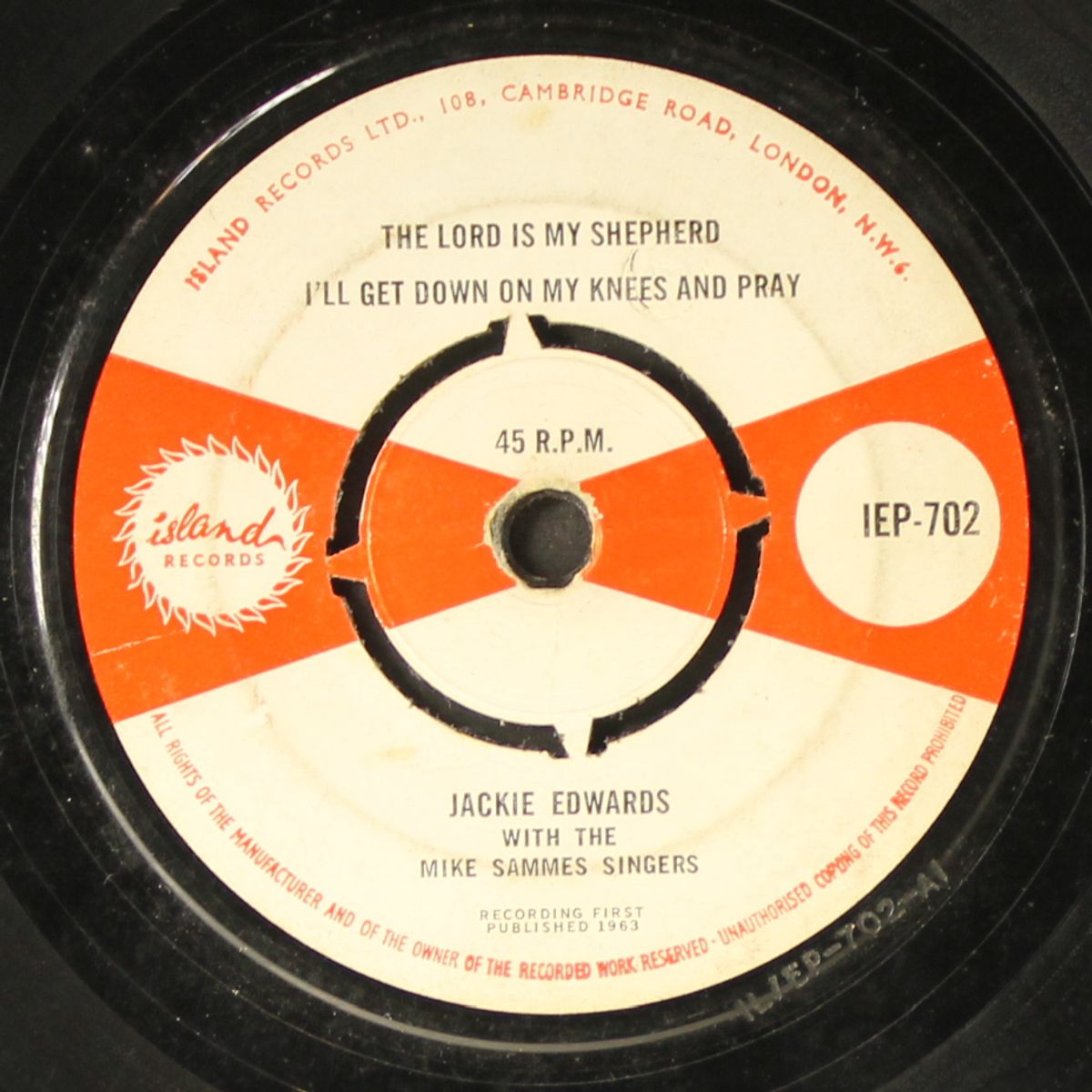 lucky old sun, yield not to temptation / the lord is my shepherd, i'll by JACKIE EDWARDS