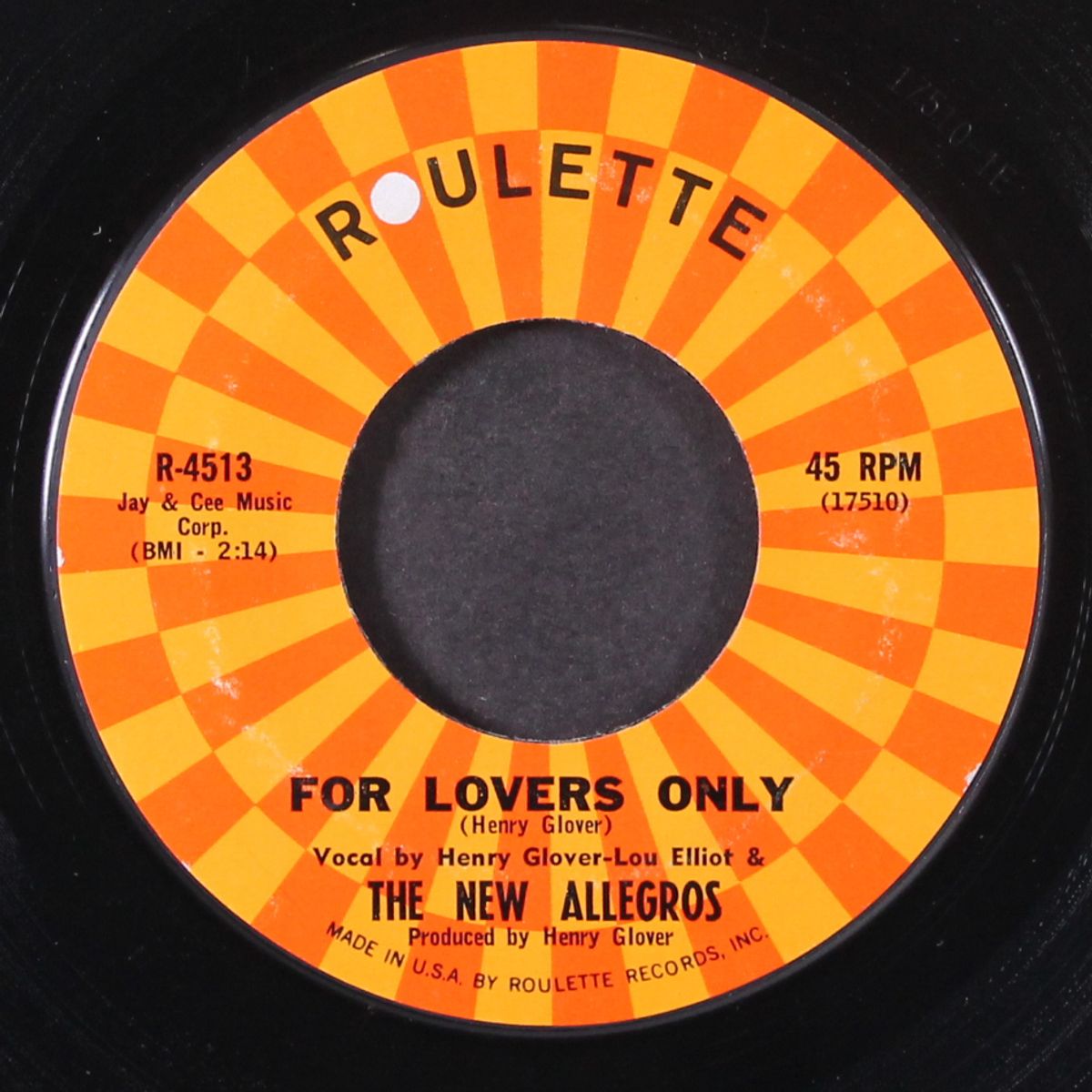for lovers only / make someone happy by NEW ALLEGROS