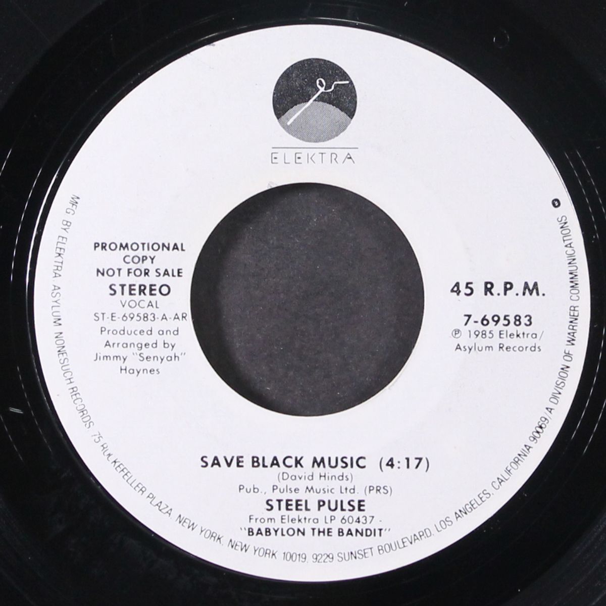 save black music / same by STEEL PULSE