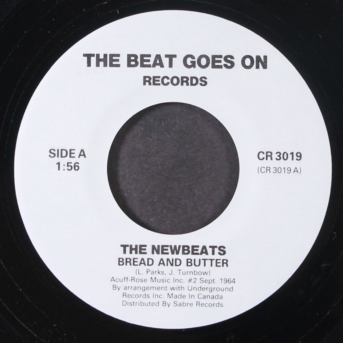 bread and butter / run, baby, run by NEWBEATS