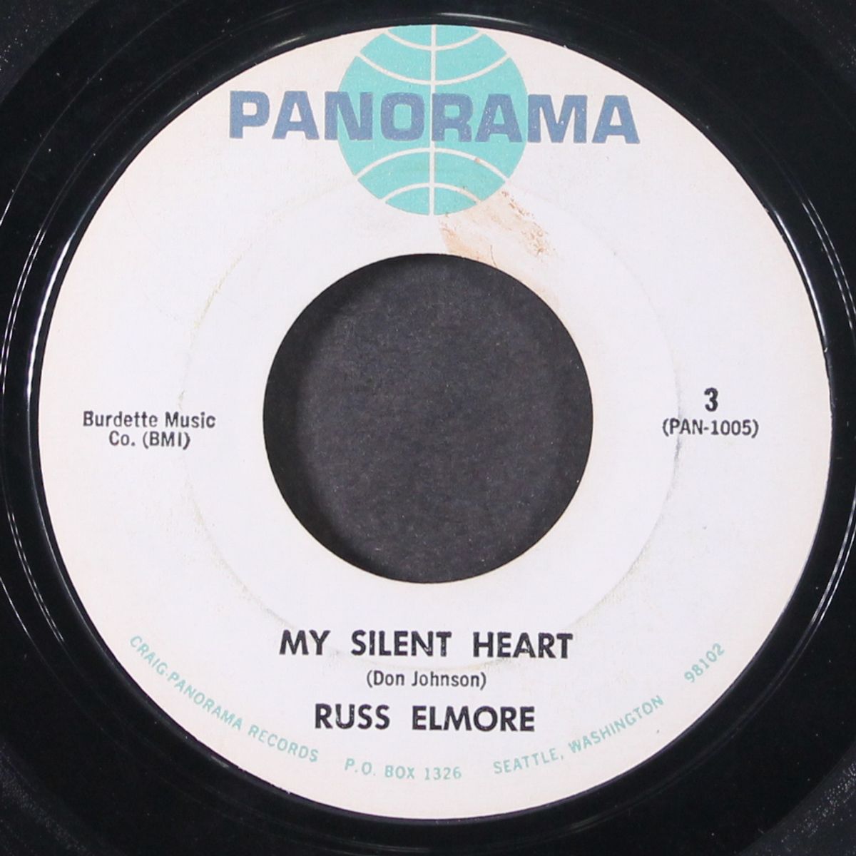 don't run johnny / my silent heart by RUSS ELMORE