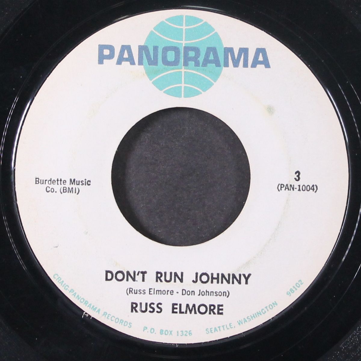 don't run johnny / my silent heart by RUSS ELMORE