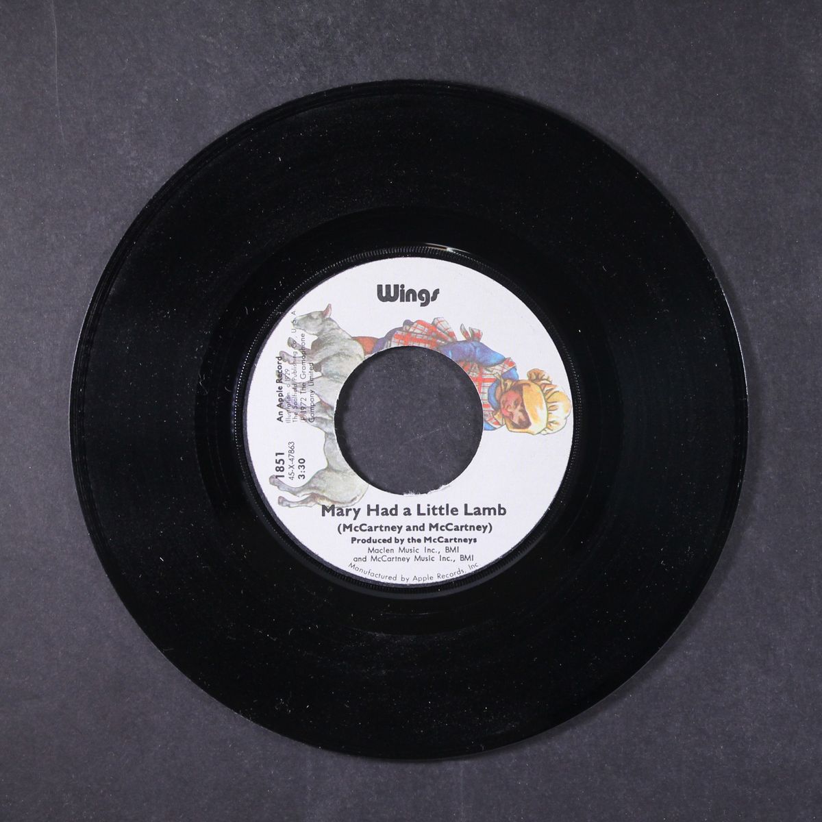 mary had a little lamb / little woman love by WINGS