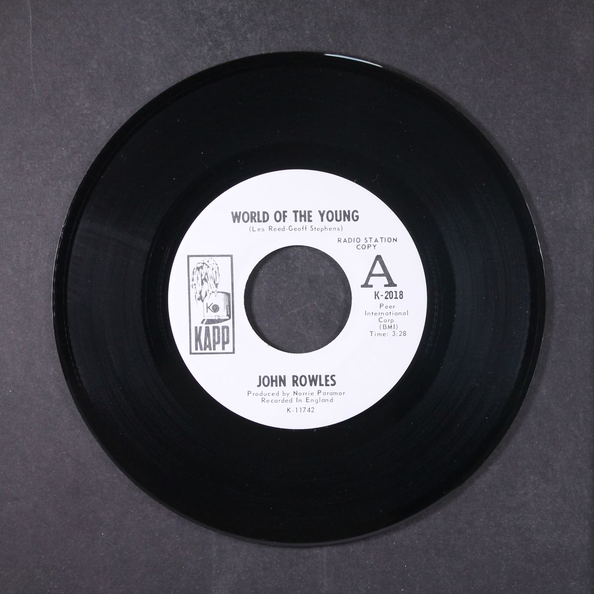 world of the young / that wonderful sound by JOHN ROWLES