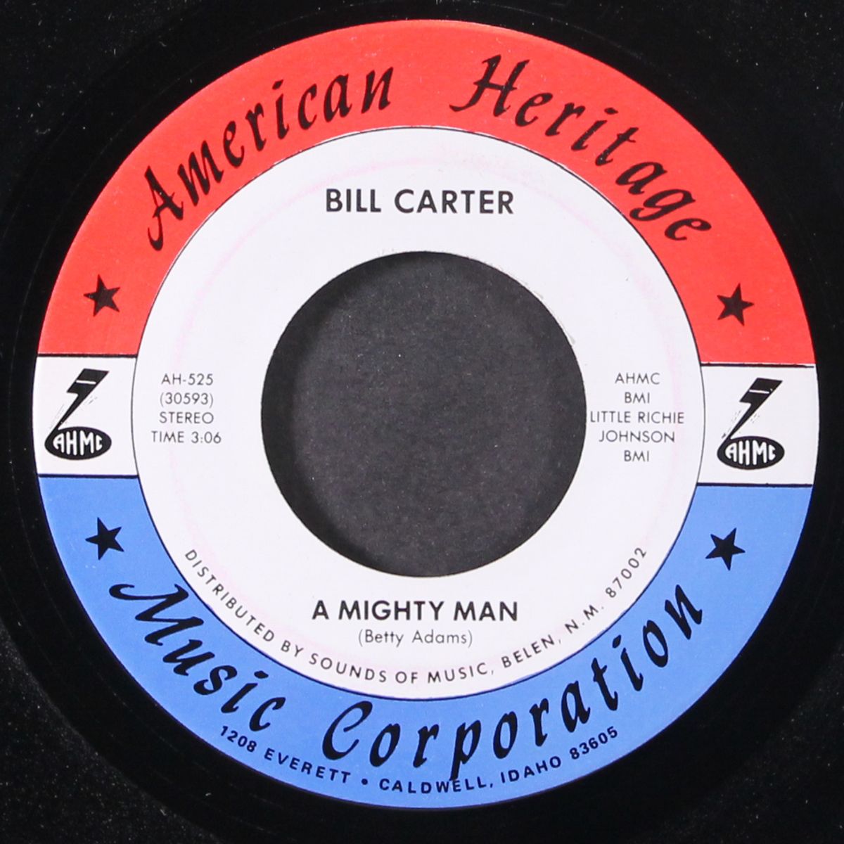 a mighty man / john three sixteen by BILL CARTER
