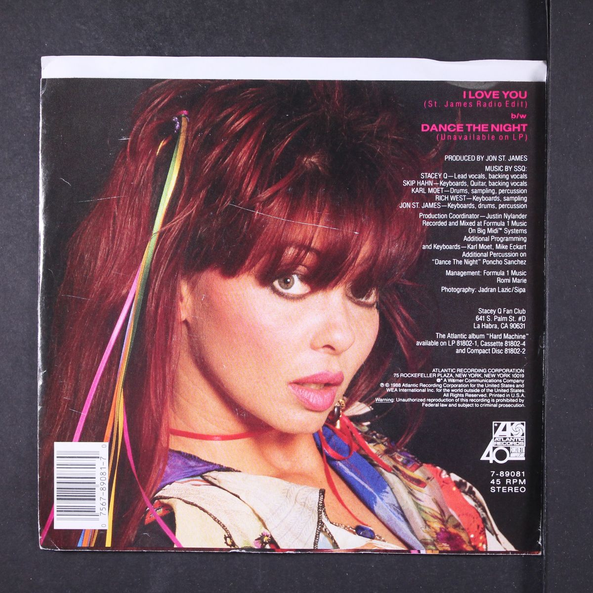 i love you by STACEY Q