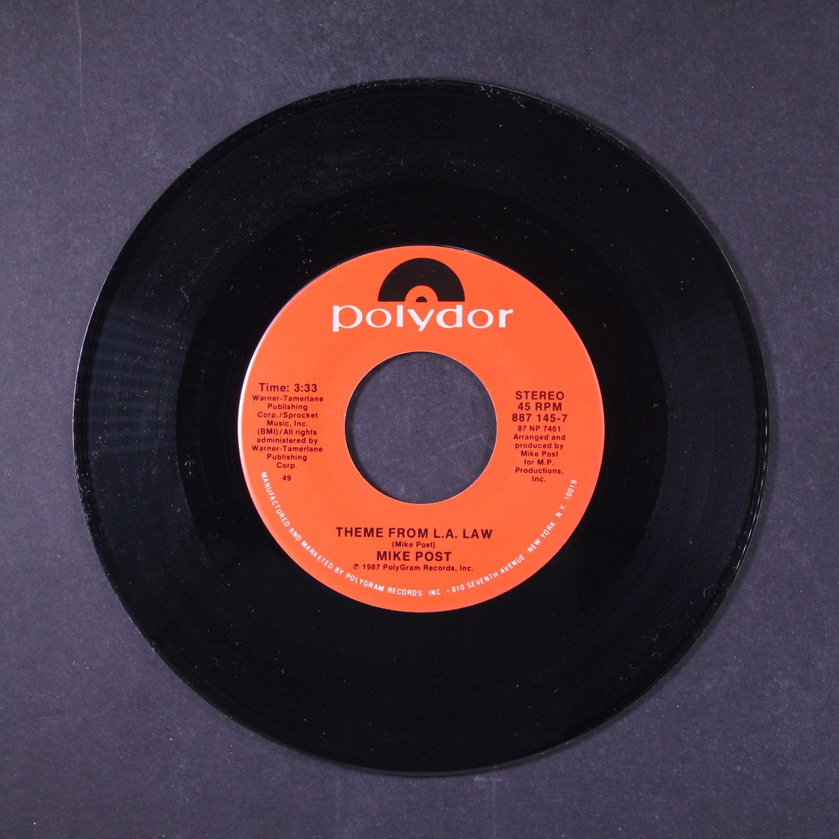 theme from la law by MIKE POST