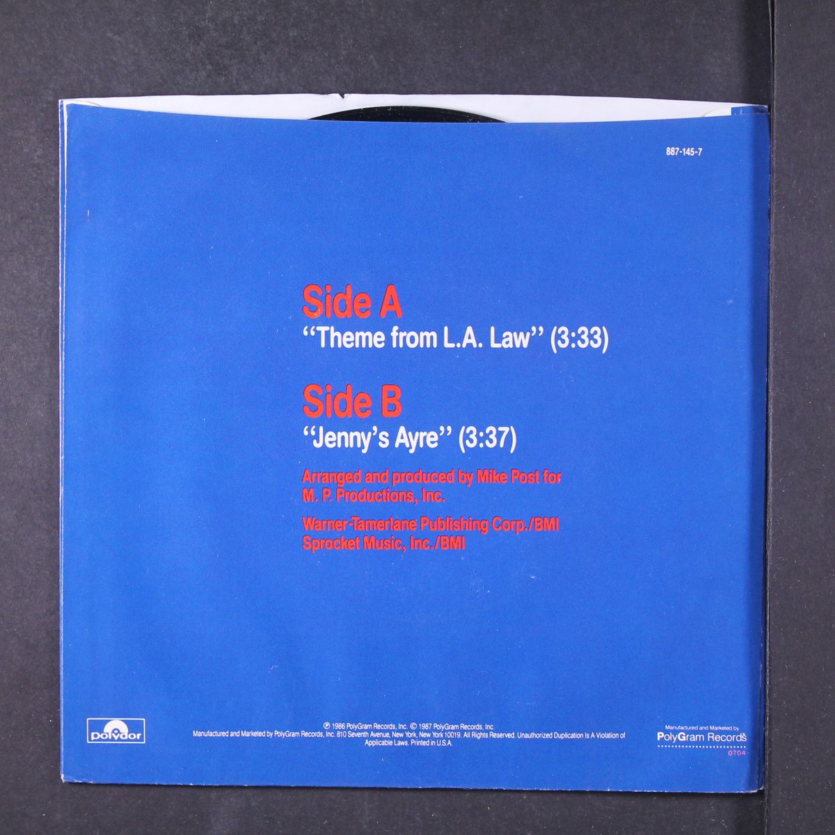 theme from la law by MIKE POST