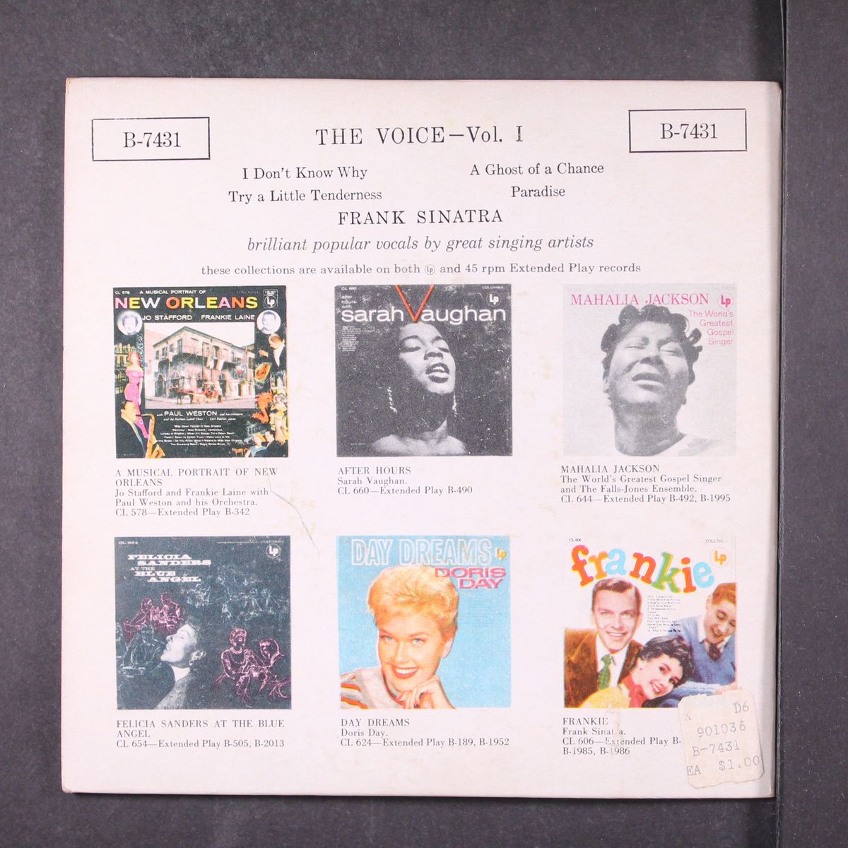the voice by FRANK SINATRA