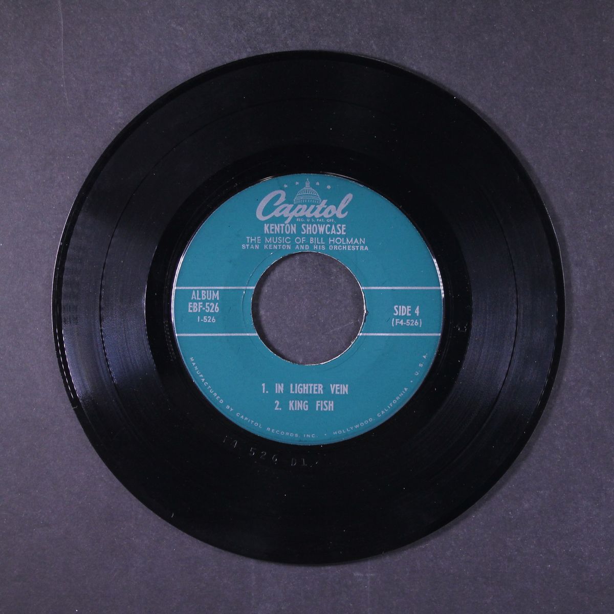 showcase the music of bill holman by STAN KENTON