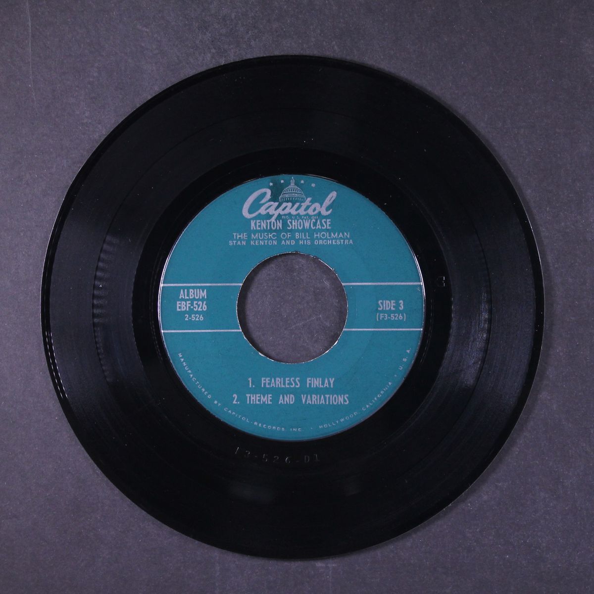showcase the music of bill holman by STAN KENTON