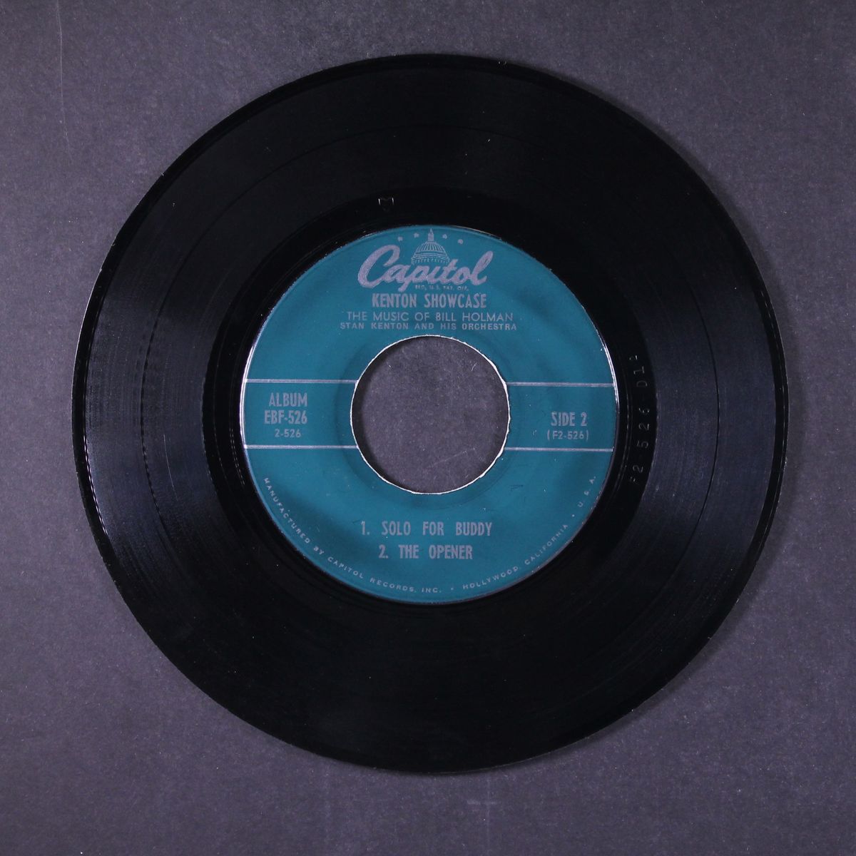 showcase the music of bill holman by STAN KENTON