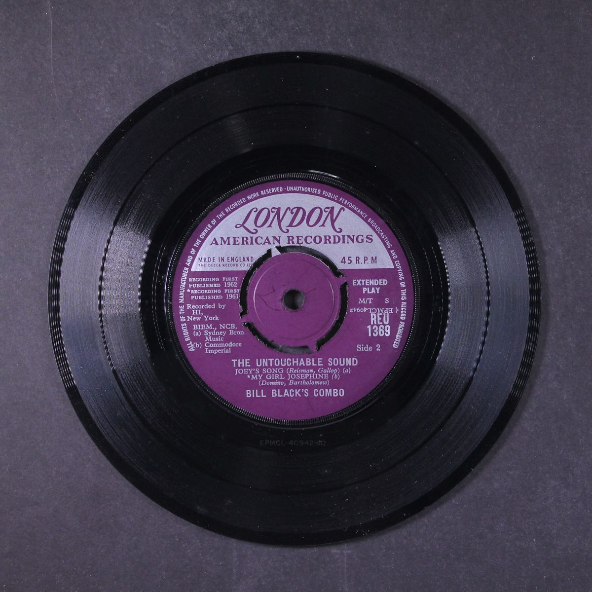 the untouchable sound of by BILL BLACK'S COMBO