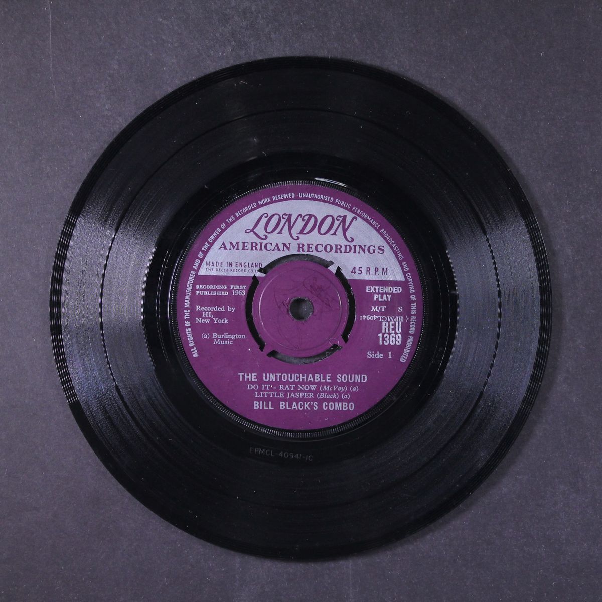 the untouchable sound of by BILL BLACK'S COMBO