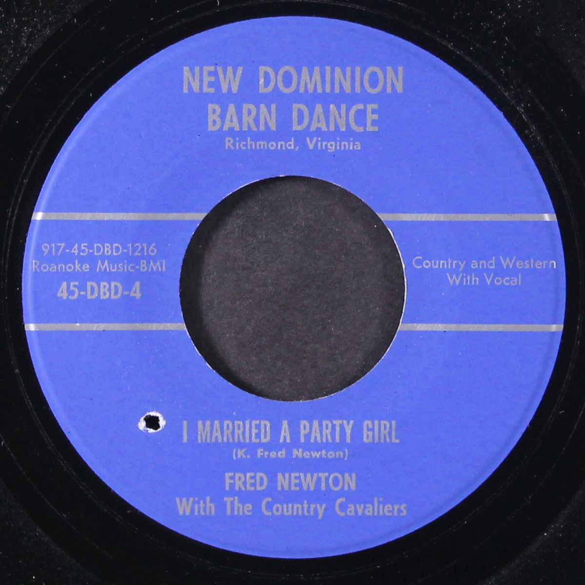 i married a party girl / you're my greatest sin by FRED NEWTON