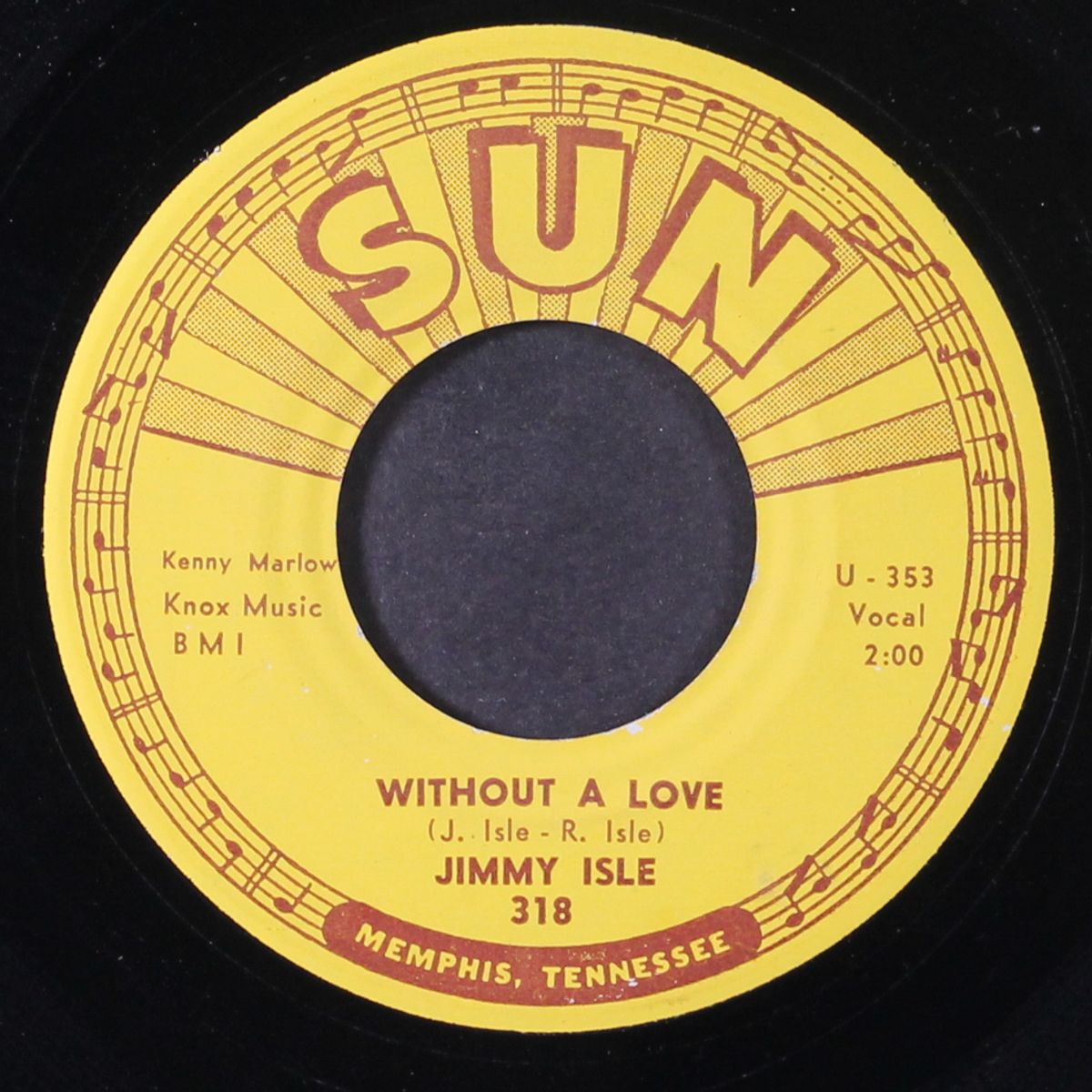 time will tell / without a love by JIMMY ISLE