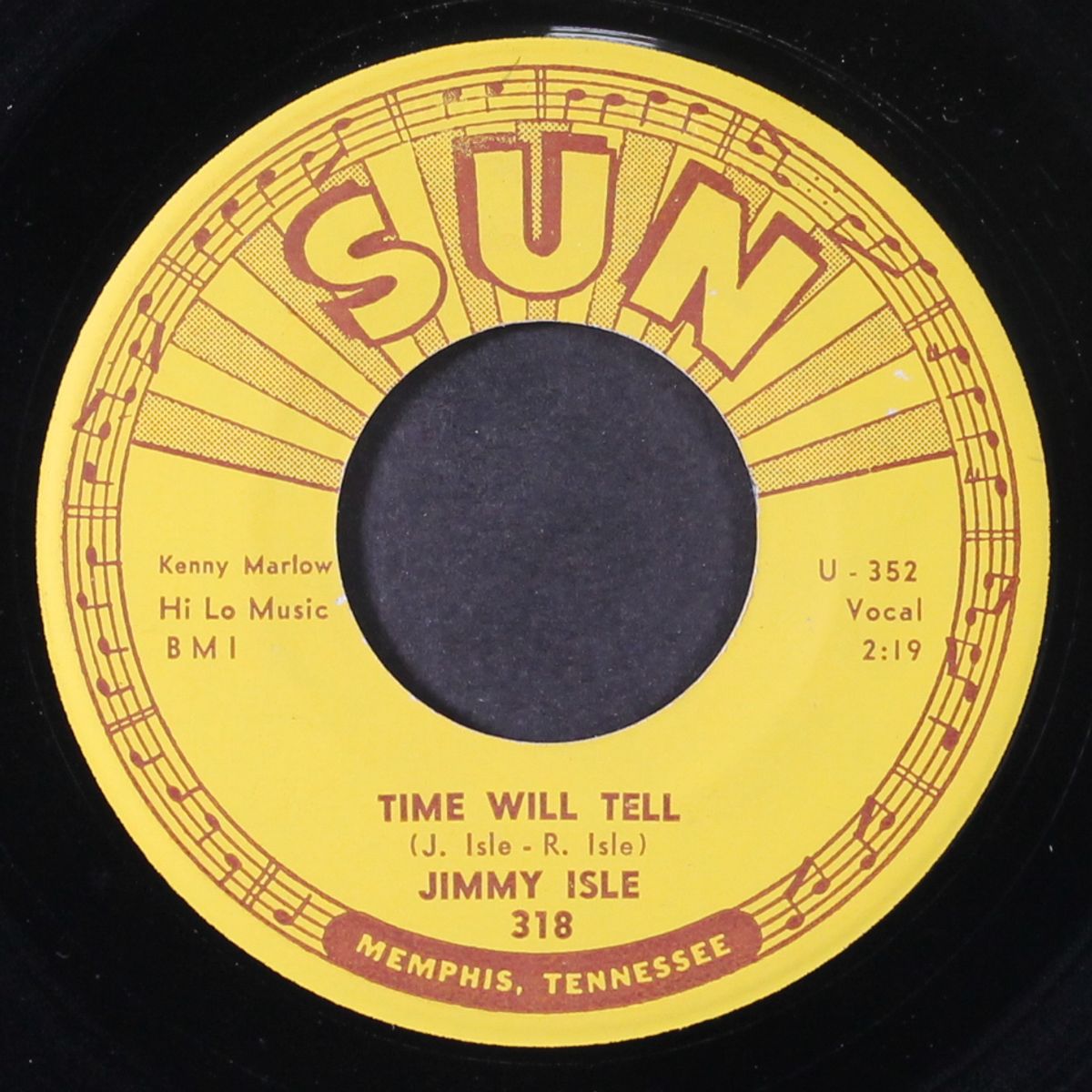 time will tell / without a love by JIMMY ISLE