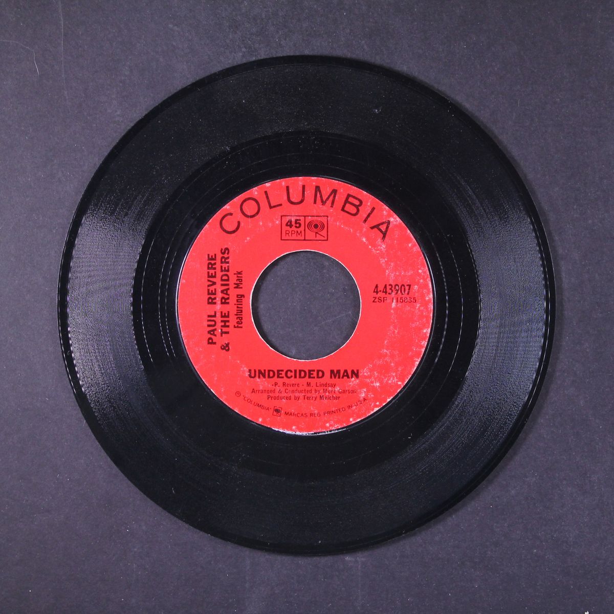 good thing / undecided man by PAUL REVERE & RAIDERS