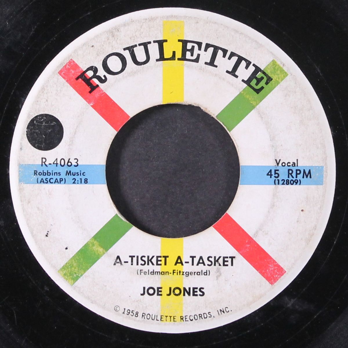 every night about eight / a-tisket-a-tasket by JOE JONES