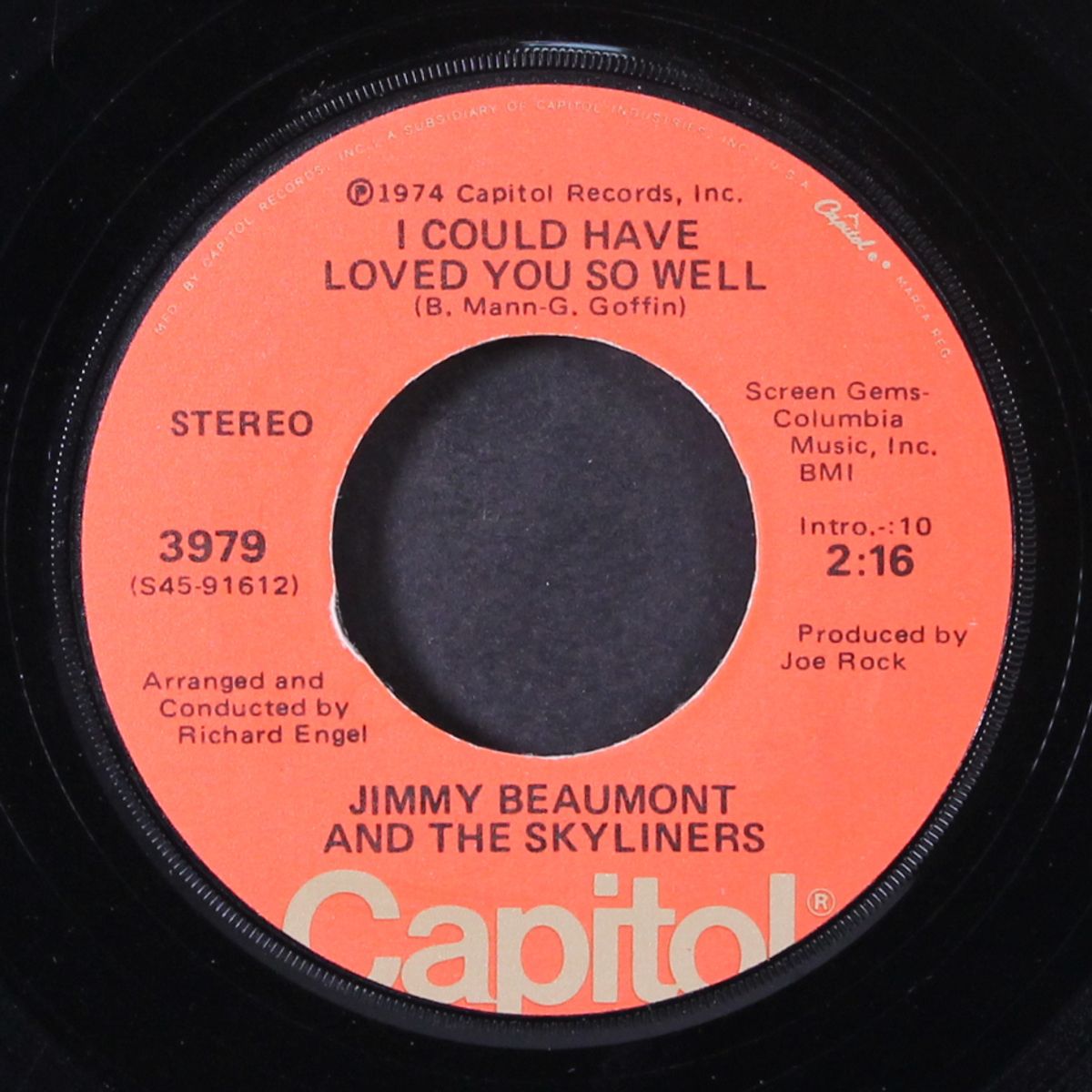 i could have loved you so well by JIMMY BEAUMONT & SKYLINERS