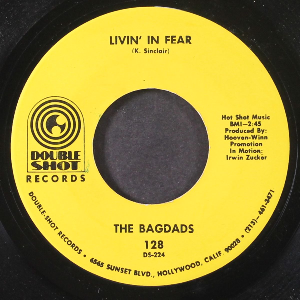 livin' in fear / let's talk about the bad times by BAGDADS