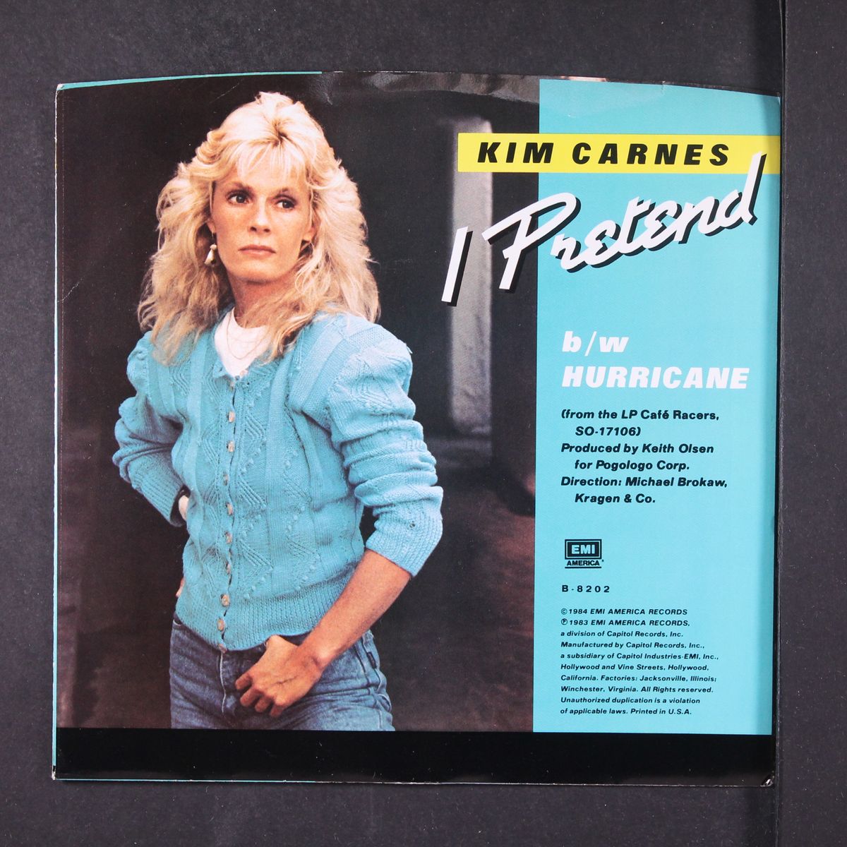 i pretend / hurricane by KIM CARNES