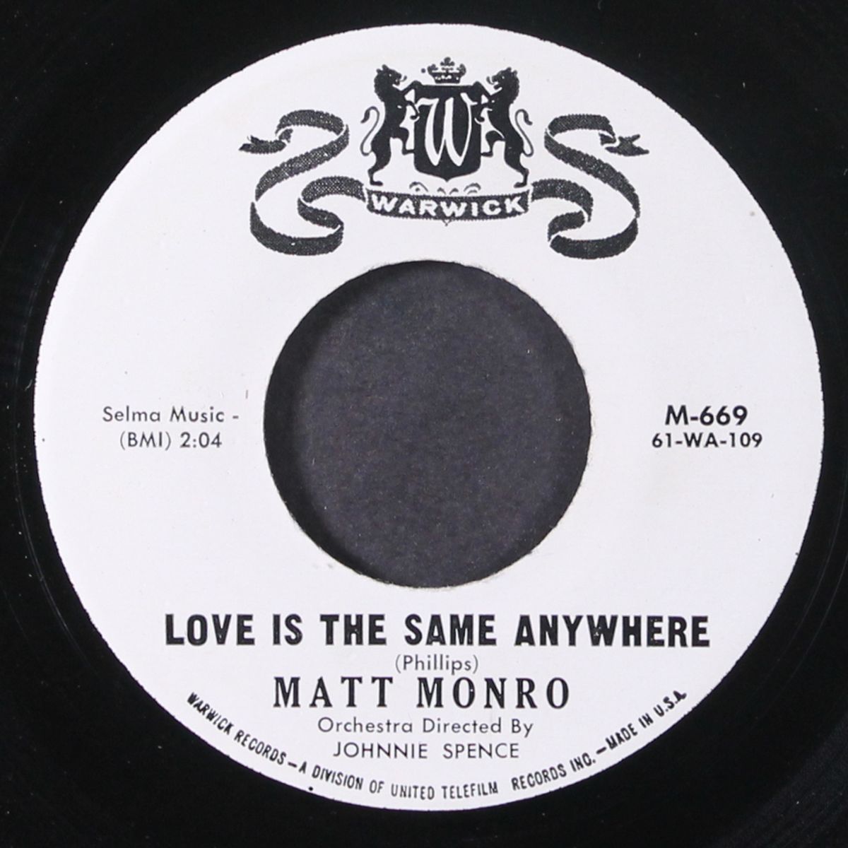 why not now by MATT MONRO