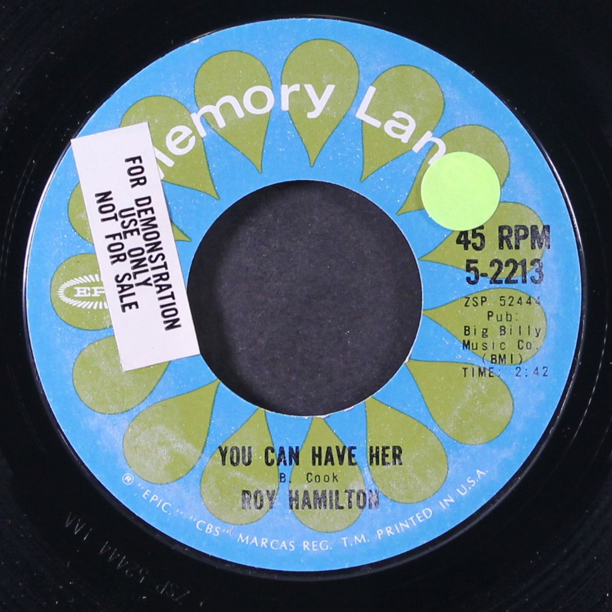 ebb tide / you can have her by ROY HAMILTON