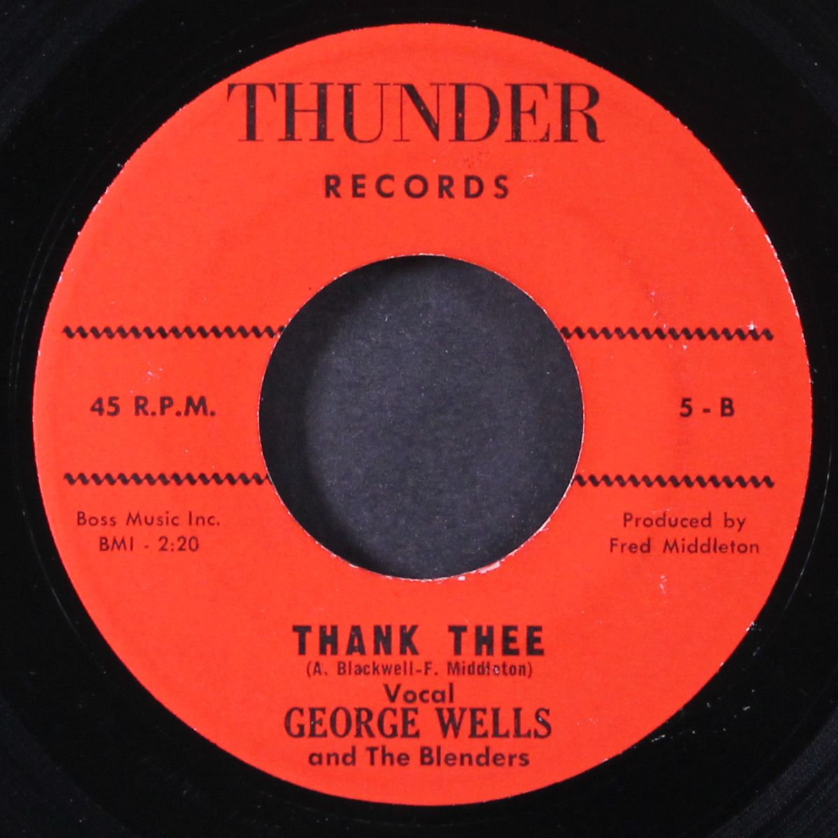 game of love / thank thee by GEORGE WELLS & BLENDERS