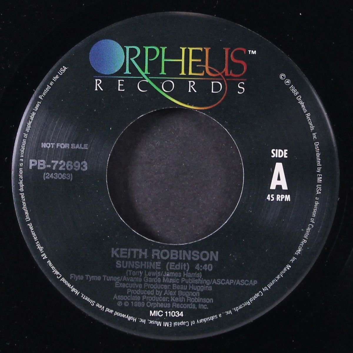 sunshine (edit) / same by KEITH ROBINSON