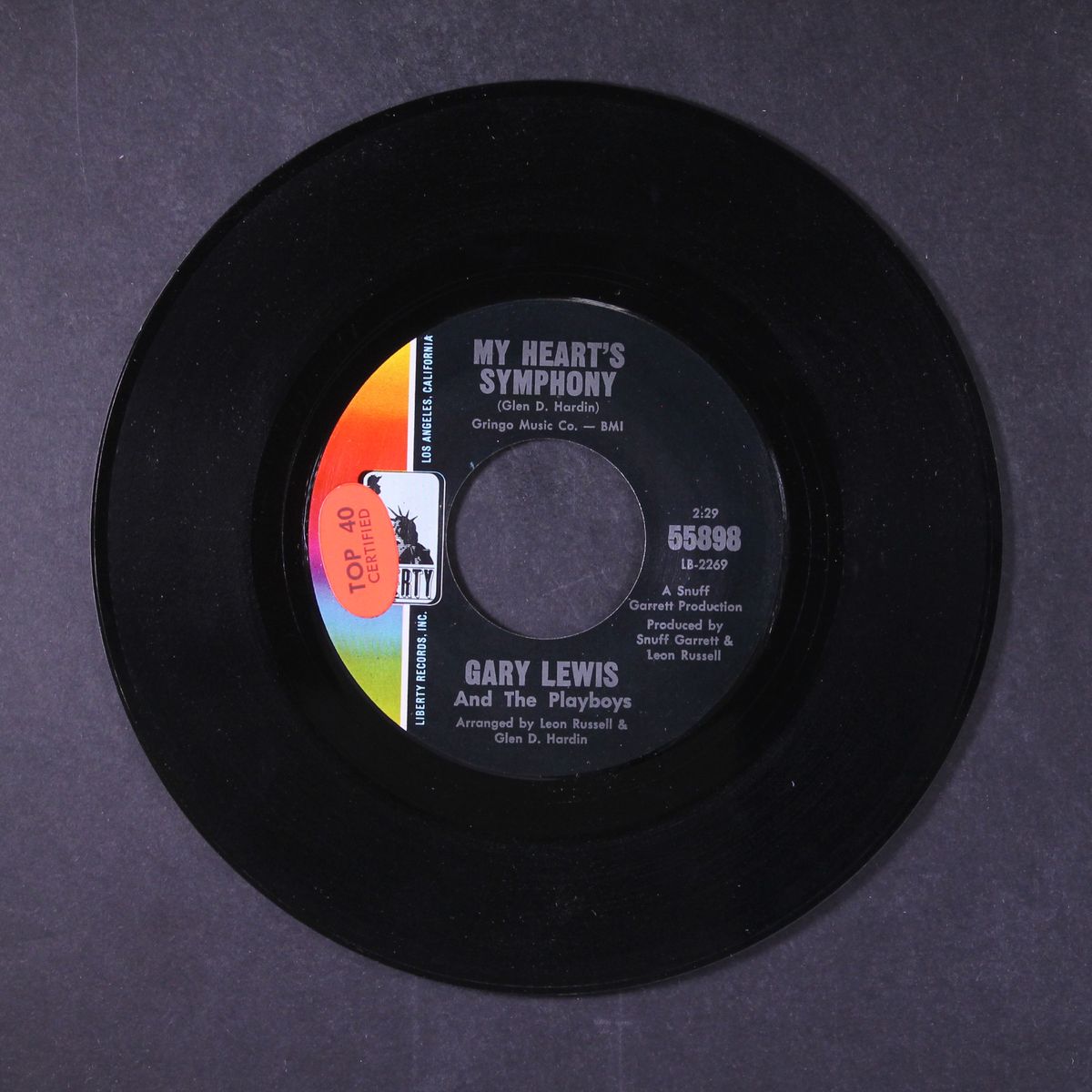 my heart's symphony / tina by GARY LEWIS & PLAYBOYS