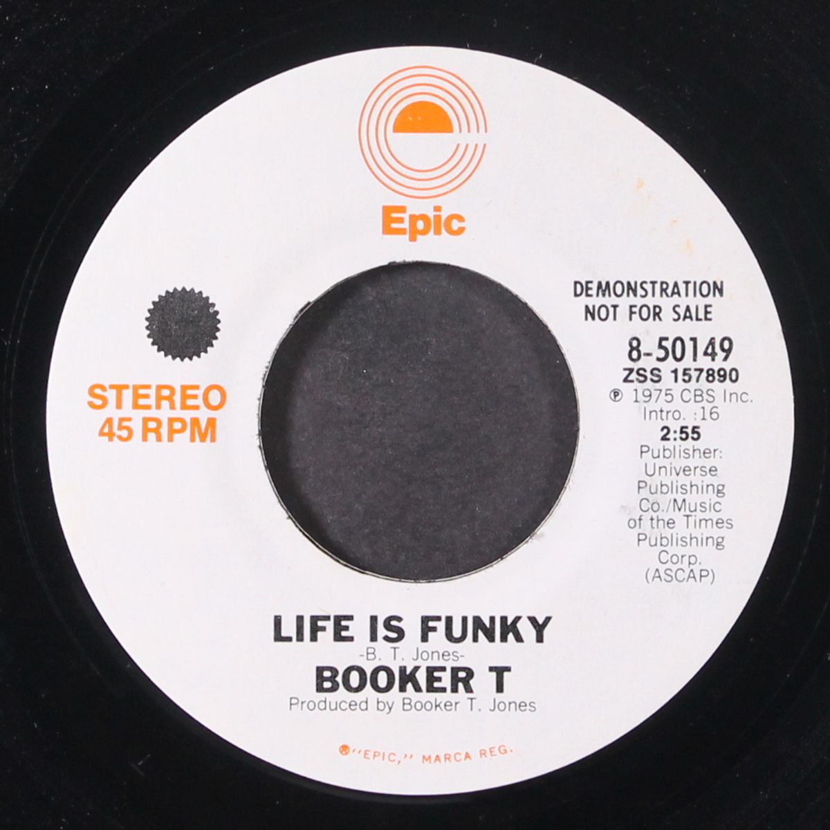 life is funky / mono by BOOKER T