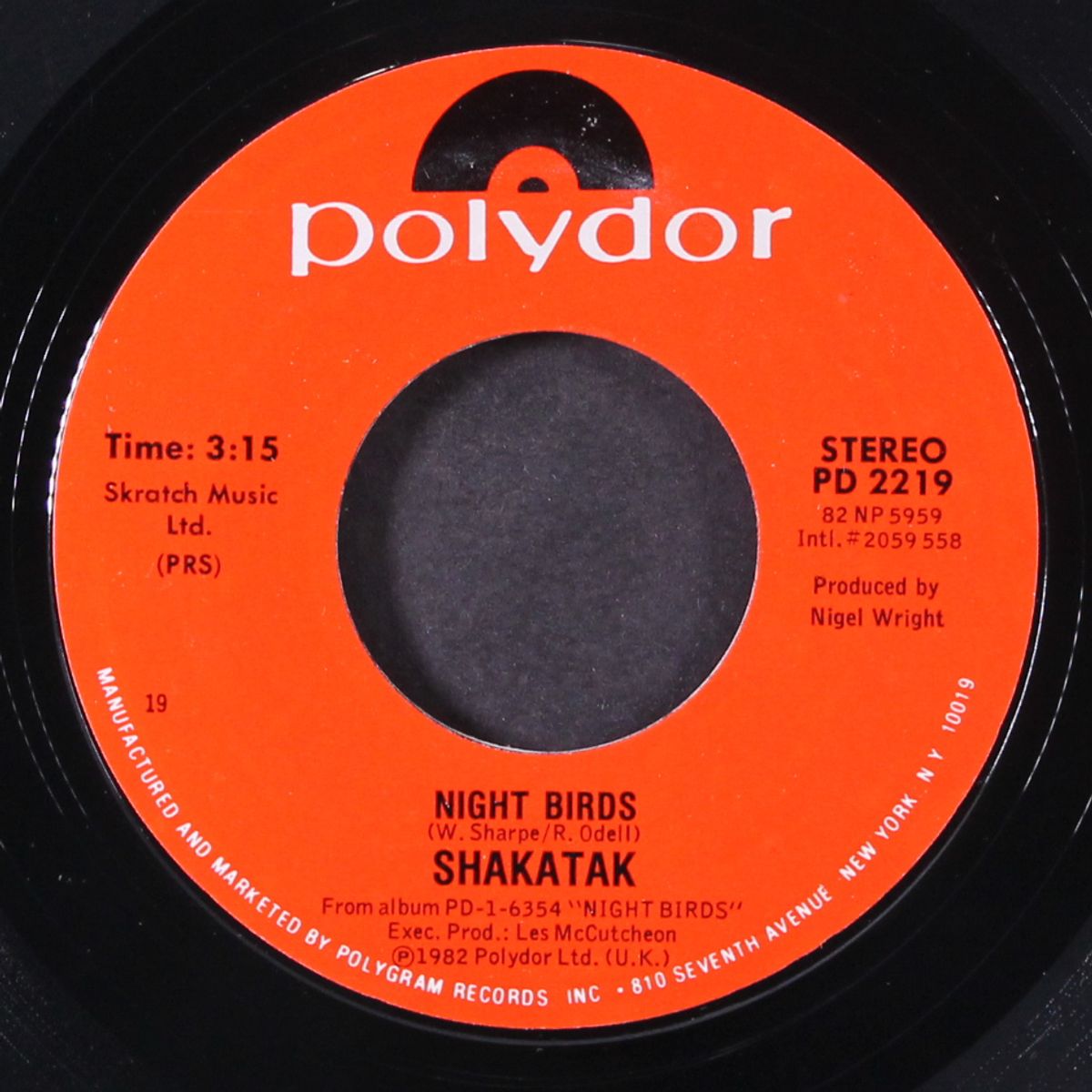 night birds / fly the wind by SHAKATAK