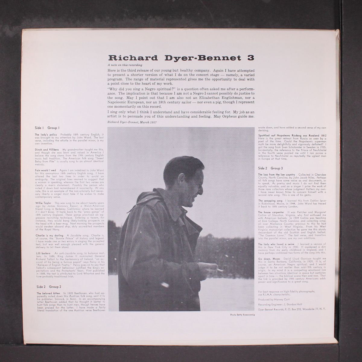 3 by RICHARD DYER-BENNET