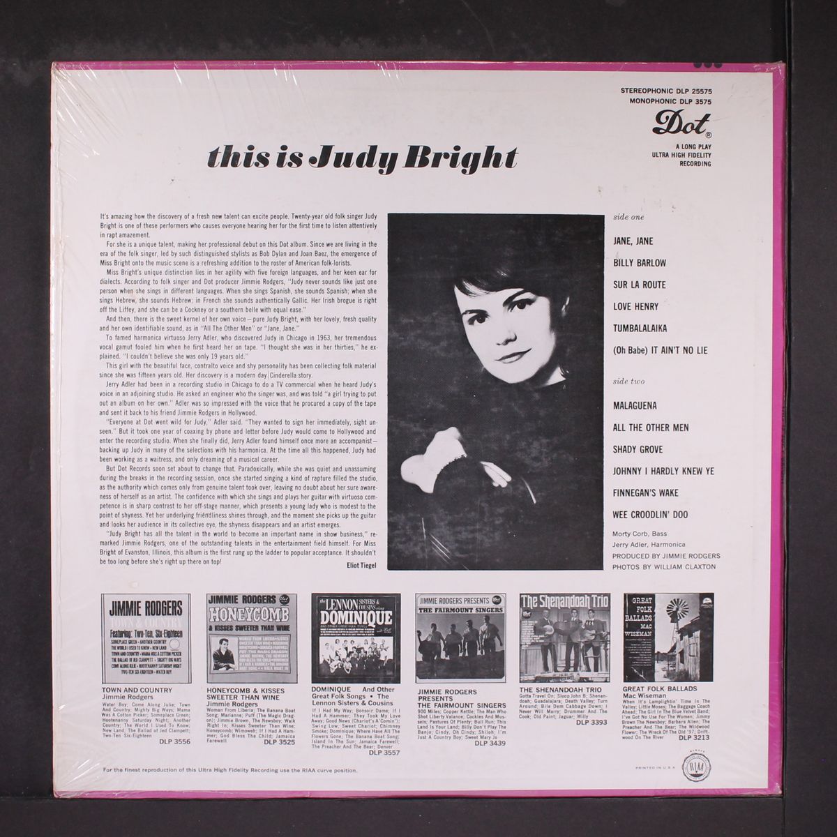 this is by JUDY BRIGHT