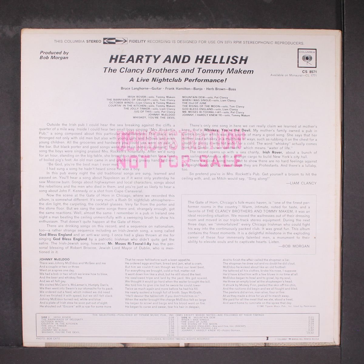 hearty & hellish by CLANCY BROTHERS & TOMMY MAKEM