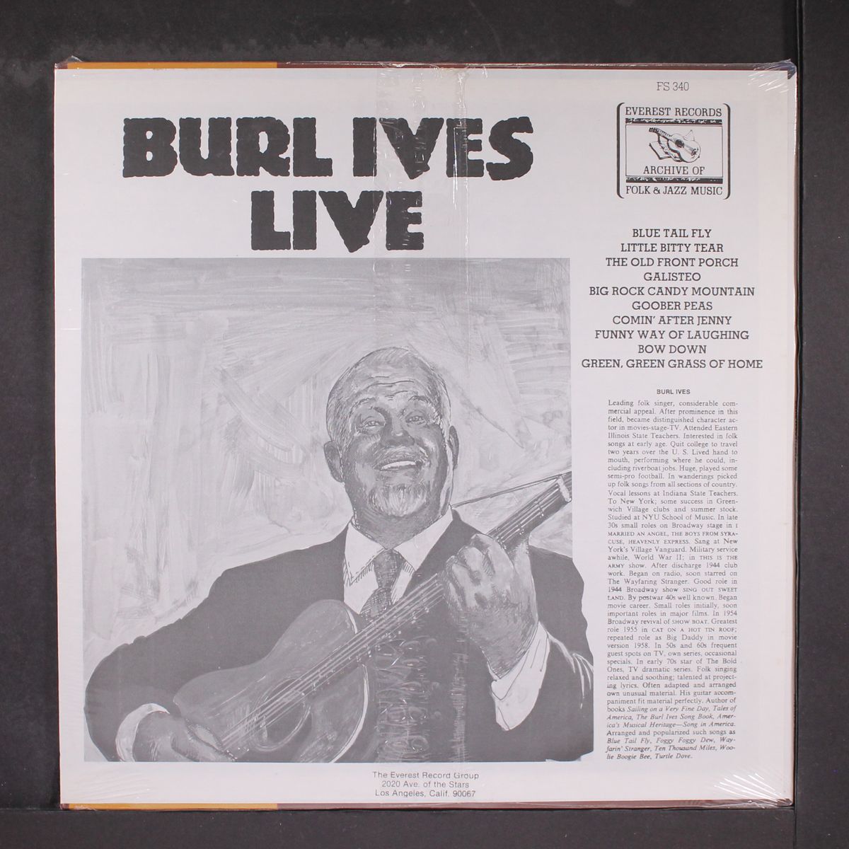 live by BURL IVES